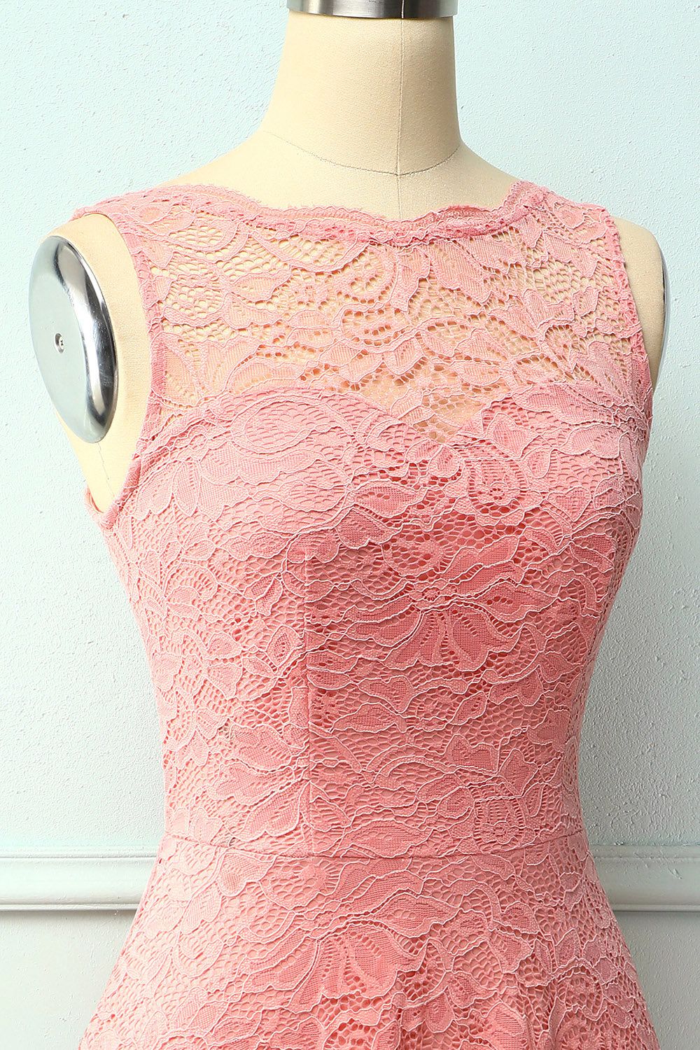 Lace Blush Formal Dress sold by Zapaka product image thumbnail 5