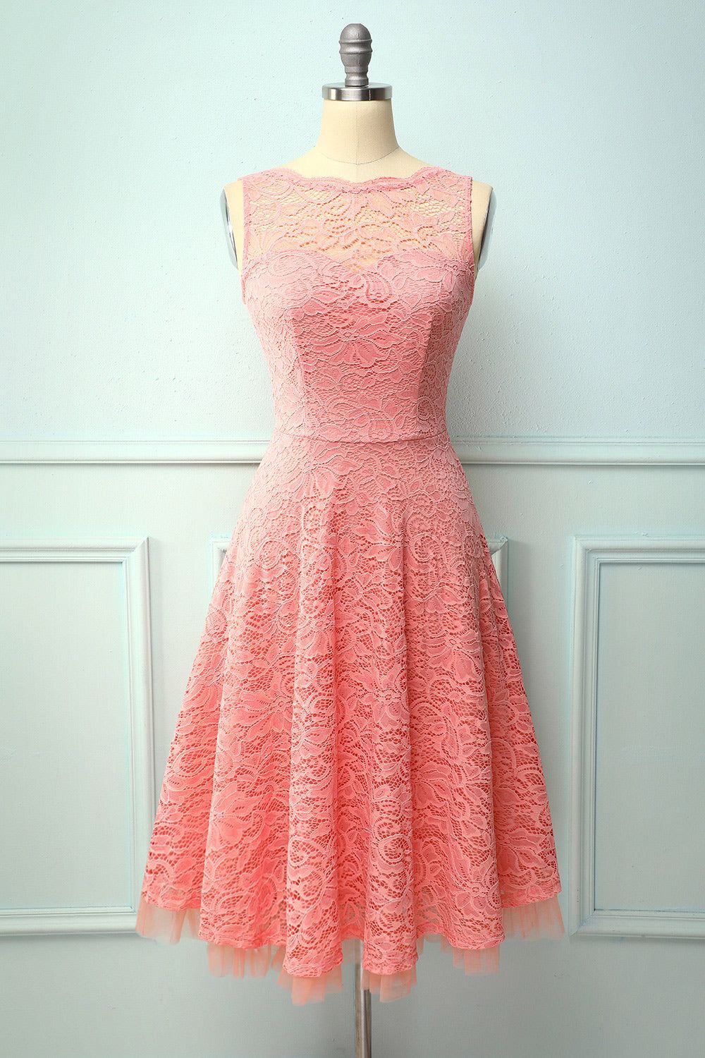 Lace Blush Formal Dress sold by Zapaka