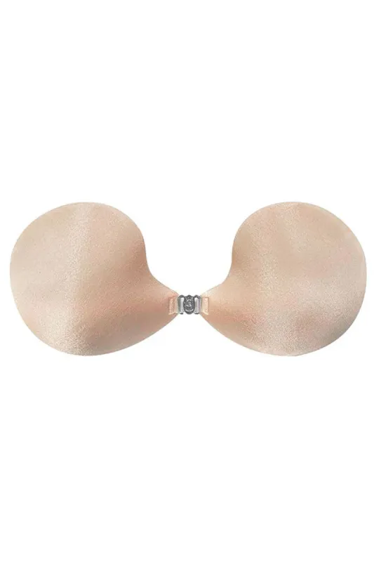 Apricot Seamless Push Up Bra sold by Zapaka