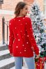 Christmas Santa Claus Red Pullover Knitted Sweater sold by Zapaka