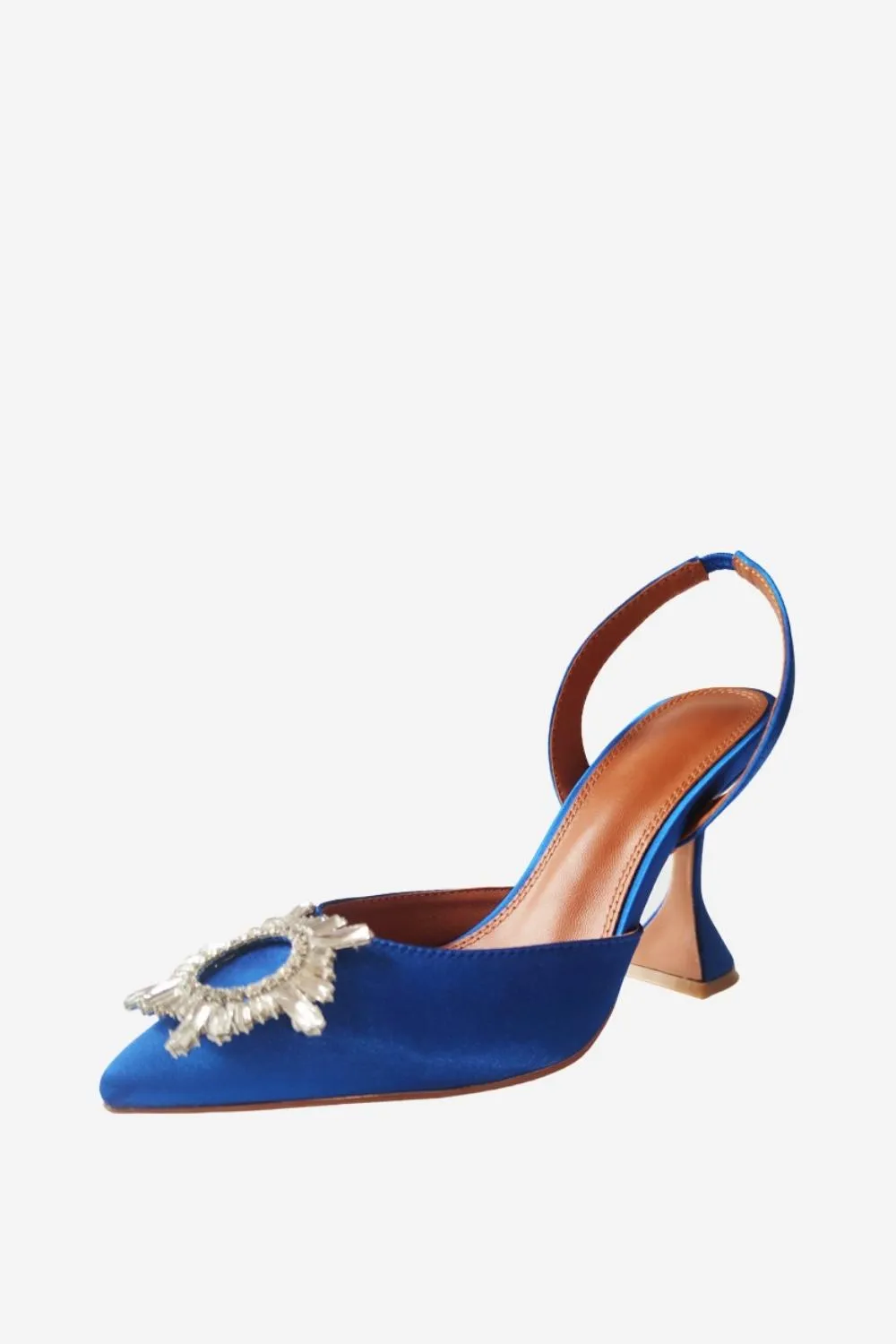 Rhinestone Pointed Toe Stiletto Sandals sold by Zapaka product image thumbnail 2