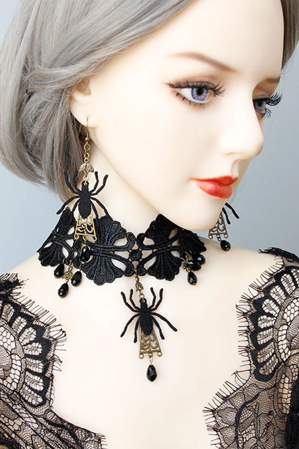 Spider Halloween Party Necklace sold by Zapaka product image thumbnail 3