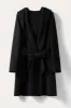 Camel Oversized Shawl Lapel Long Women Wool Coat sold by Zapaka