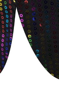 Sparkly Multi Color Sequins Shawl Lapel Men's Prom Blazer sold by Zapaka