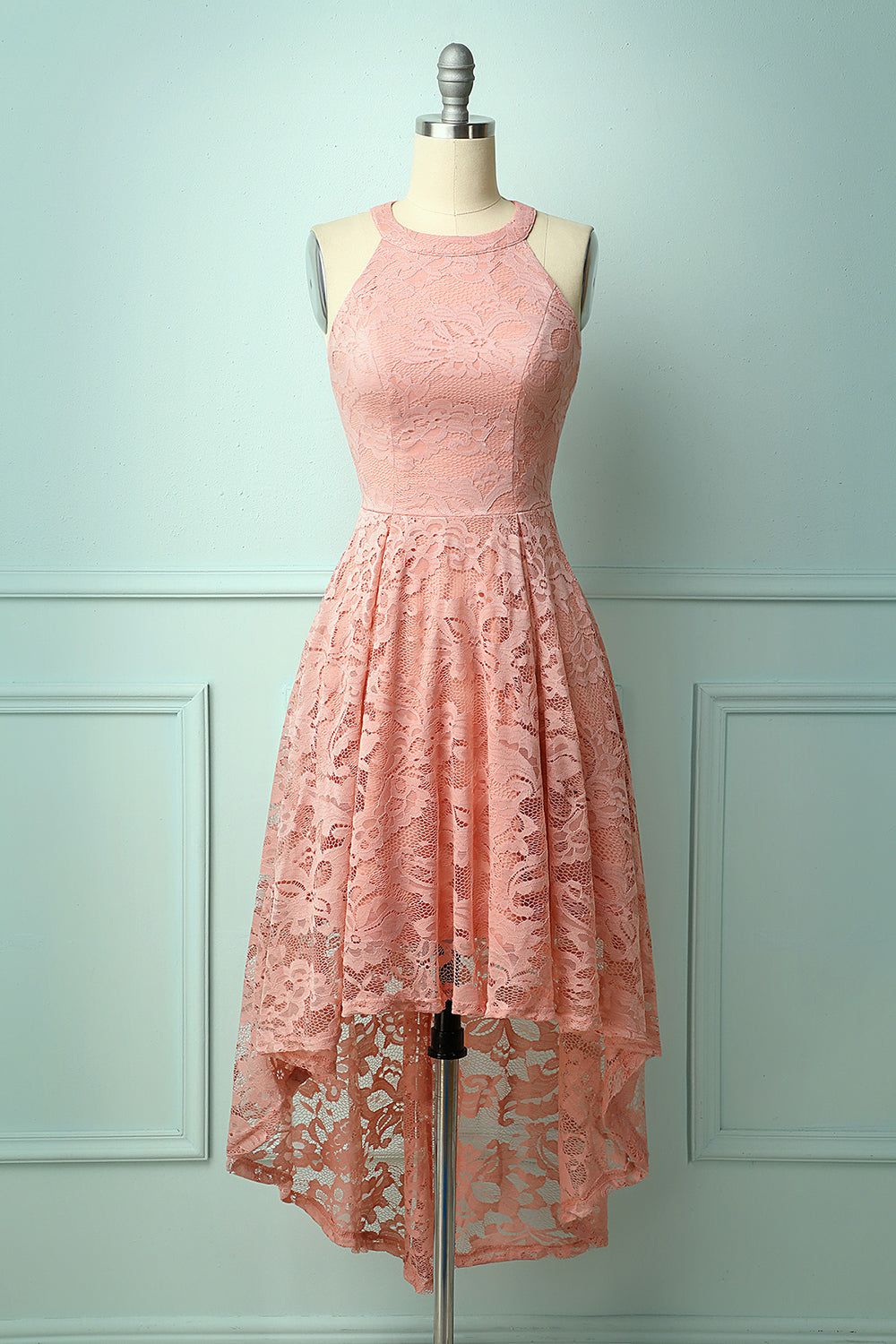 Blush Lace Dress sold by Zapaka