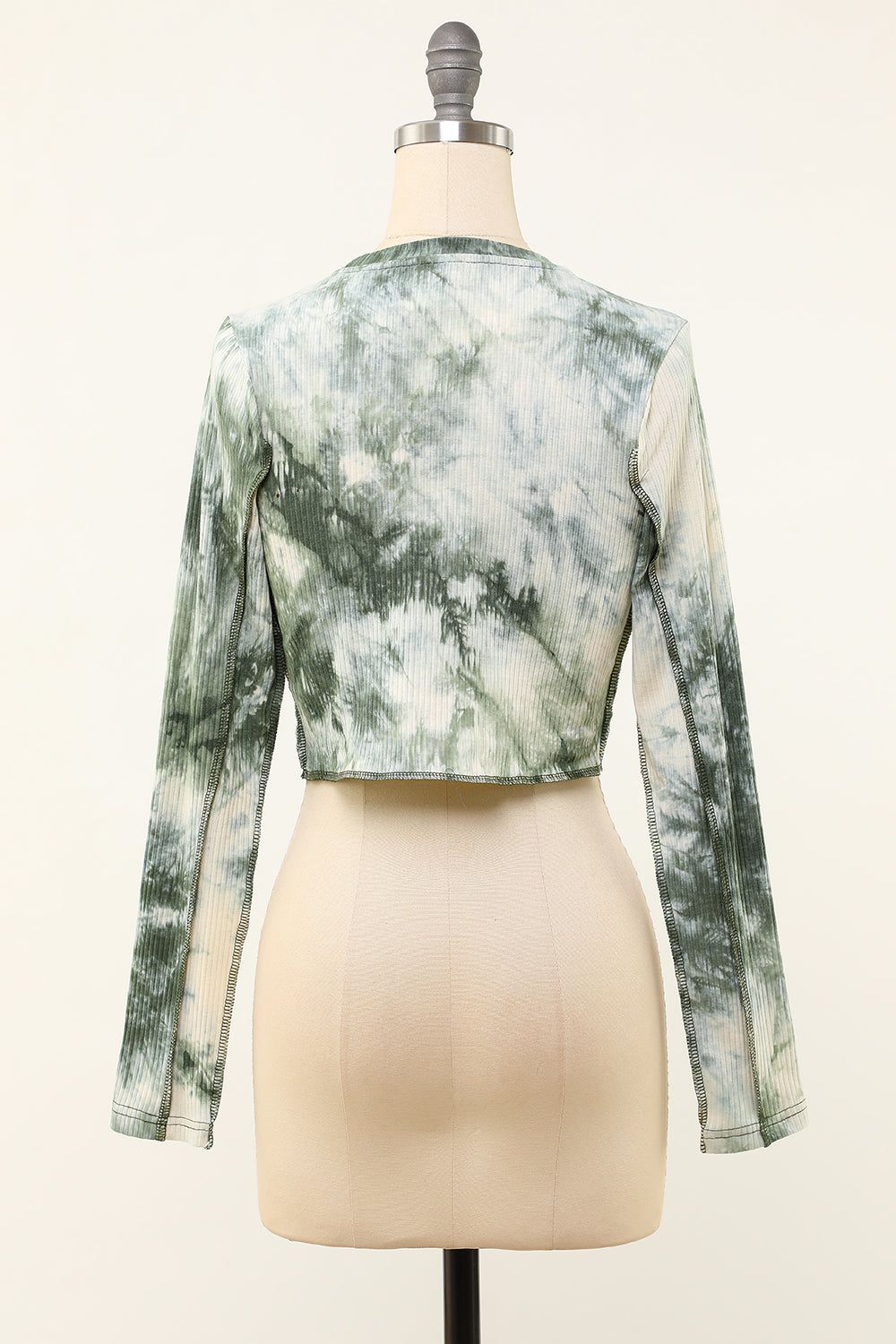 Tie-Dye Irregular Long-Sleeved T-Shirt sold by Zapaka product image thumbnail 2