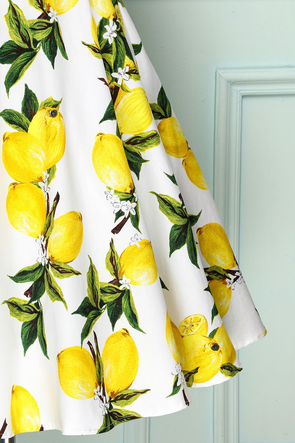 1950s Lemon Dress sold by Zapaka product image thumbnail 5