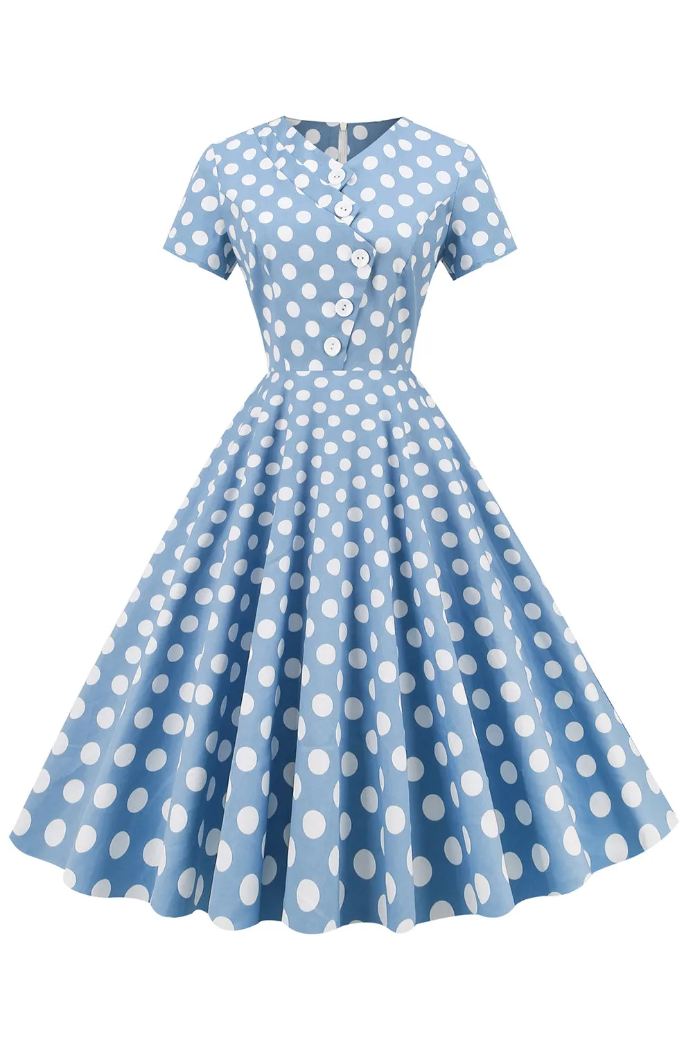 Polka Dots Swing 1950s Dress sold by Zapaka