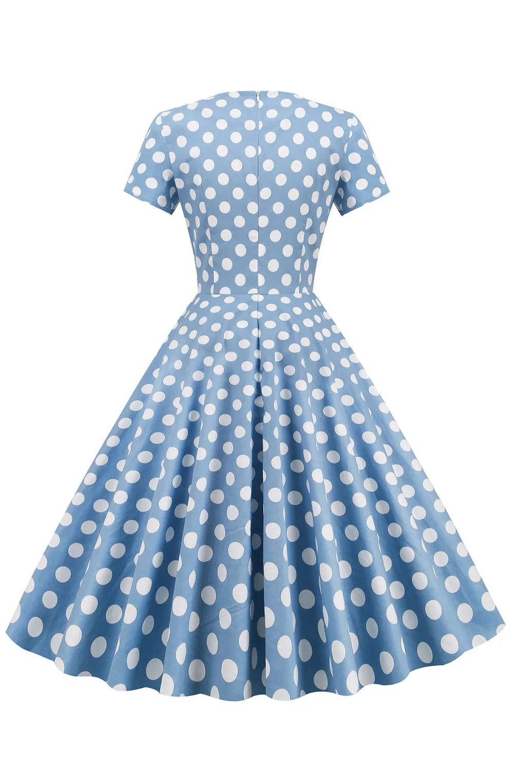 Polka Dots Swing 1950s Dress sold by Zapaka product image thumbnail 2