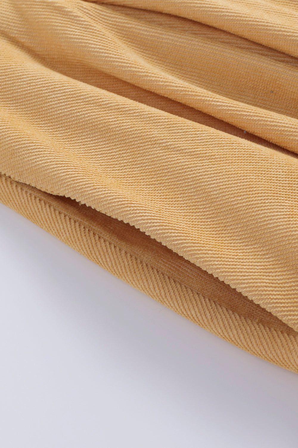 Yellow Vintage Solid 1950s Dress sold by Zapaka product image thumbnail 4