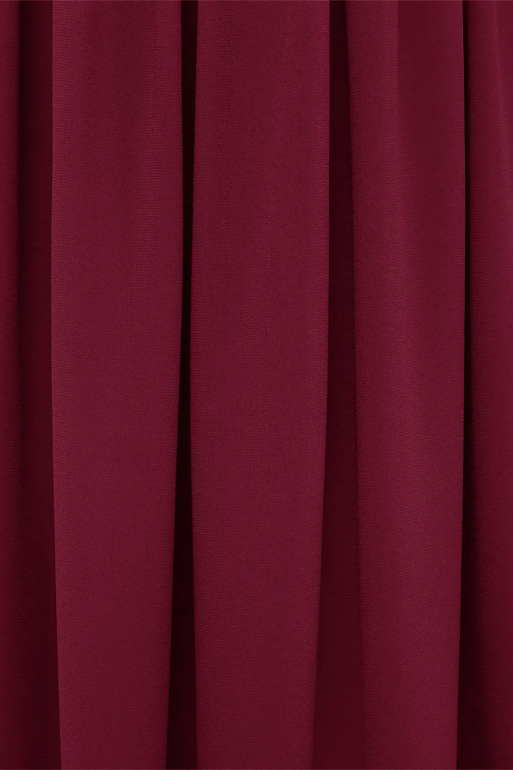 Burgundy Long Sleeves Lace Dress sold by Zapaka product image thumbnail 3