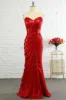 Sheath Sweetheart Red Sequins Prom Dress with Sequins sold by Zapaka