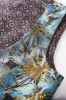 Grey Blue Shawl Lapel Embroidery Men's Blazer and Vest Set sold by Zapaka
