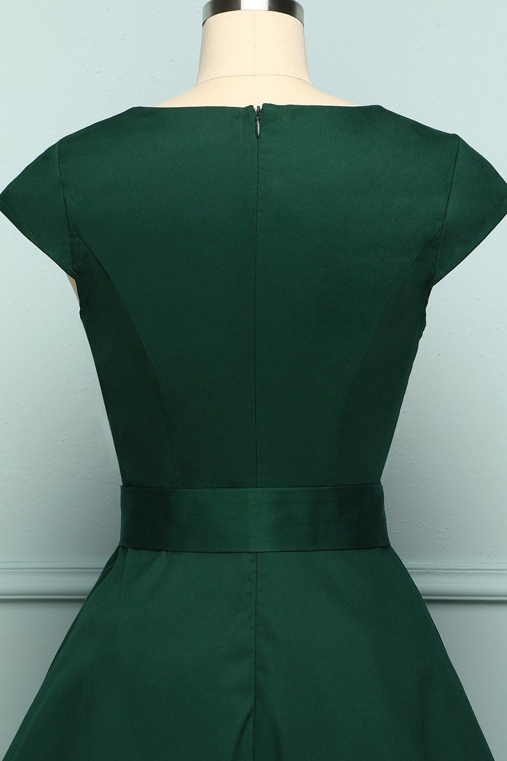 Solid 1950s Swing Dress sold by Zapaka product image thumbnail 4