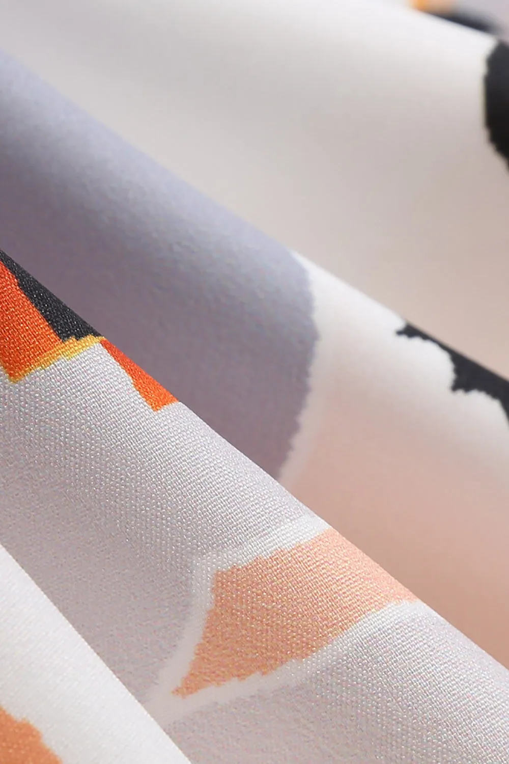 V-Neck Printed Halloween Dress with Belt sold by Zapaka product image thumbnail 5