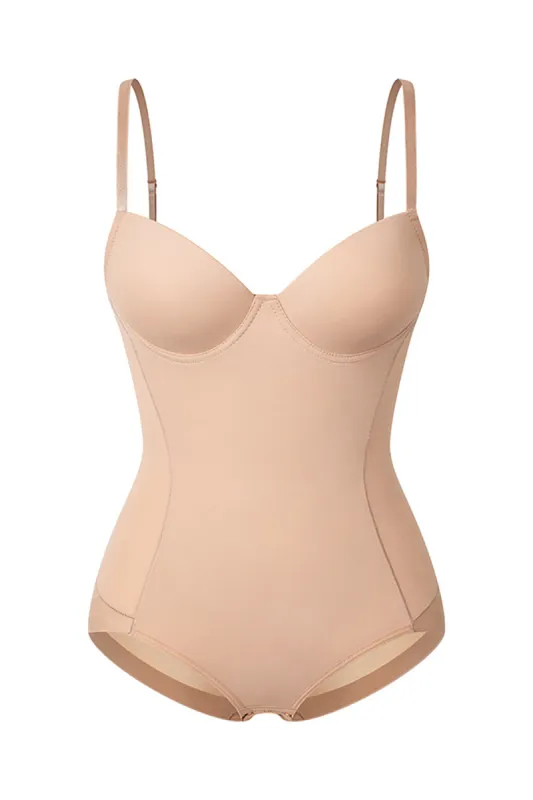 Apricot Bodysuit Shapewear sold by Zapaka
