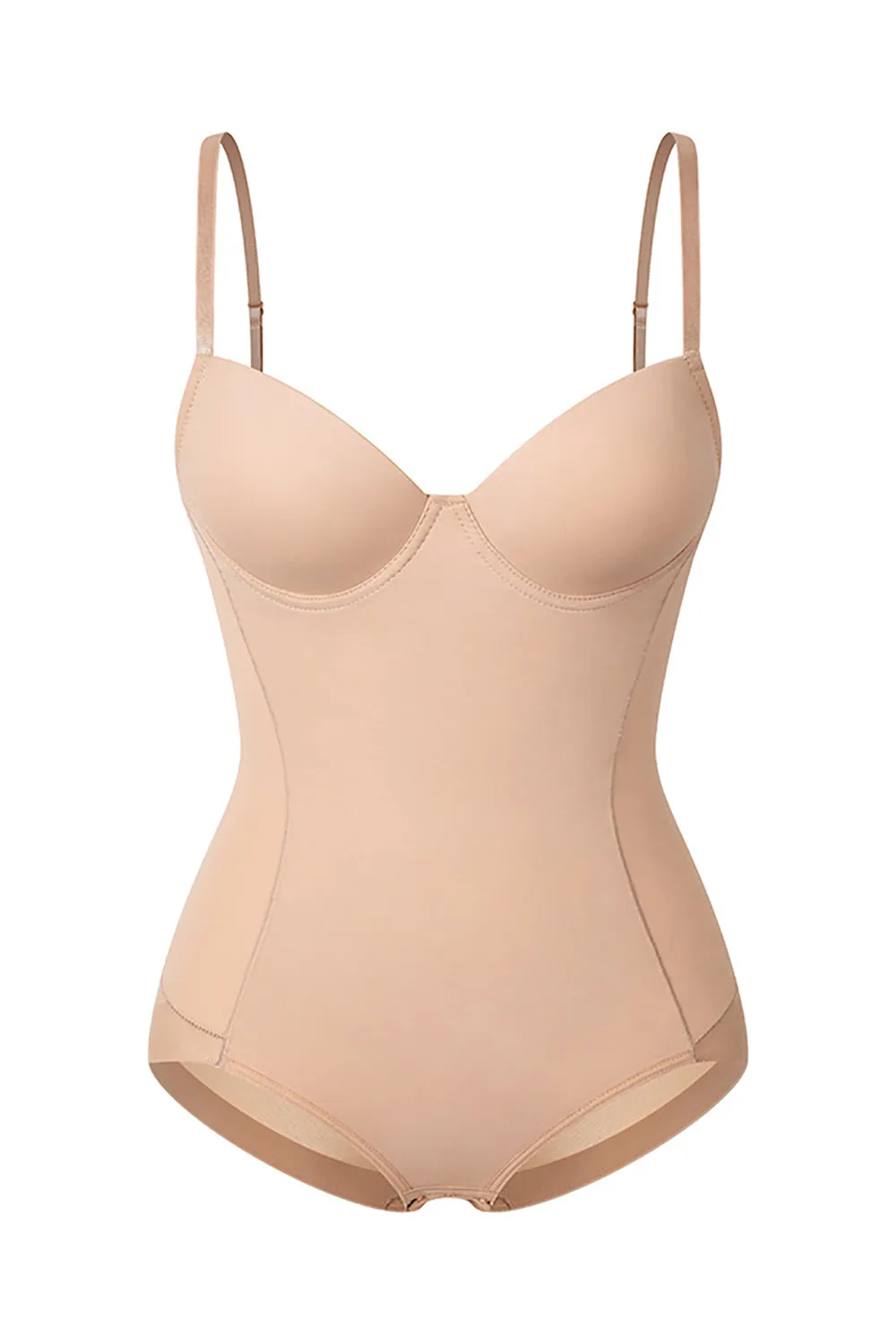 Apricot Bodysuit Shapewear sold by Zapaka