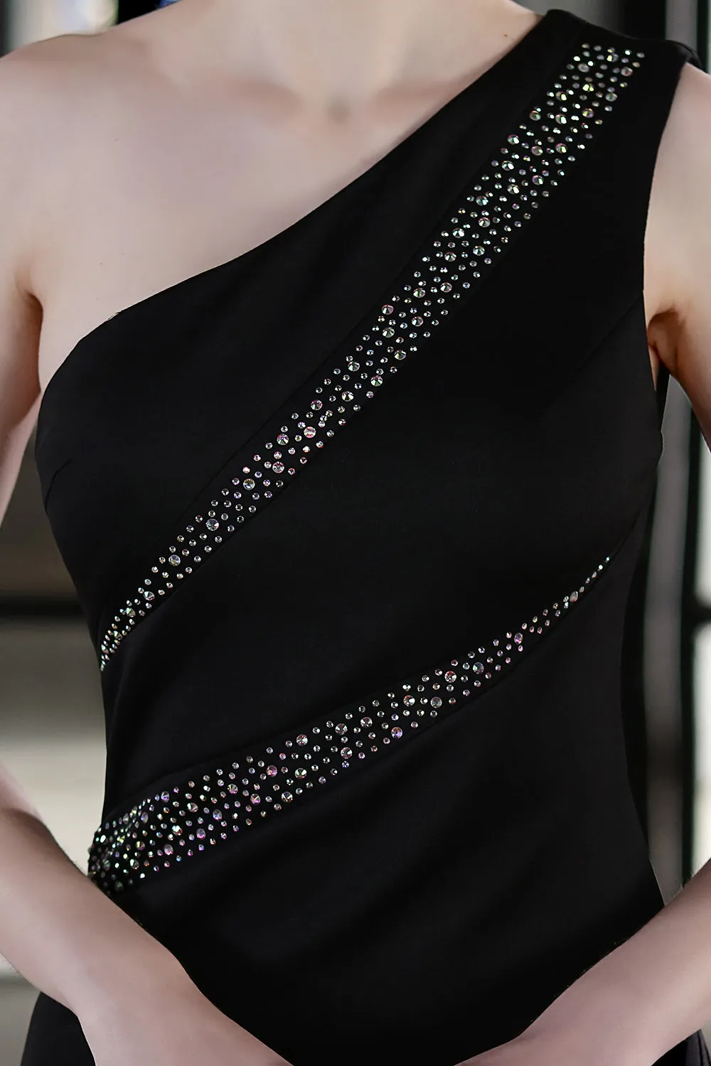Black Mermaid Prom Dress with Beading sold by Zapaka product image thumbnail 5