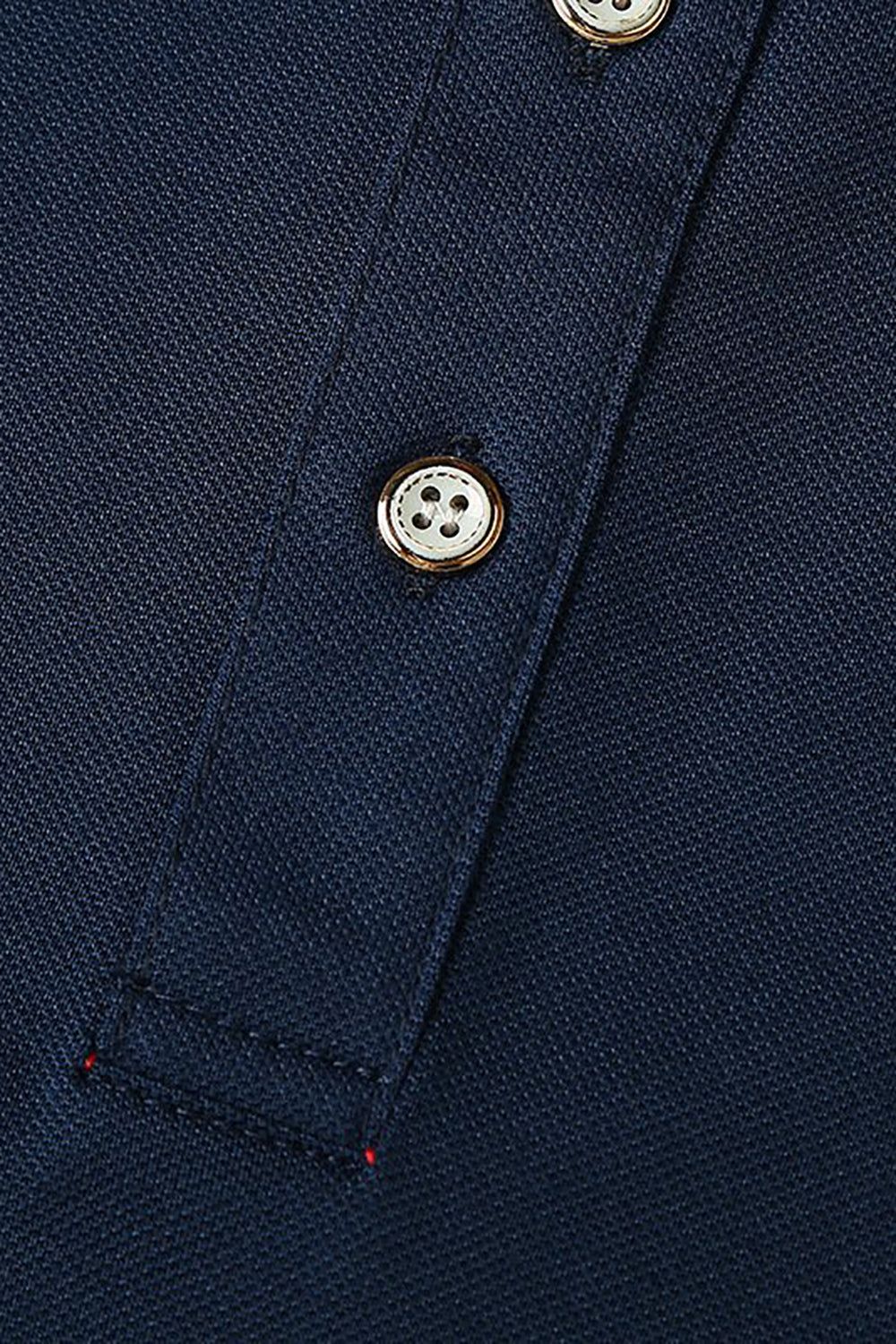 Classic Navy Regular Fit Collared Short Sleeves Men's Polo Shirt sold by Zapaka product image thumbnail 5