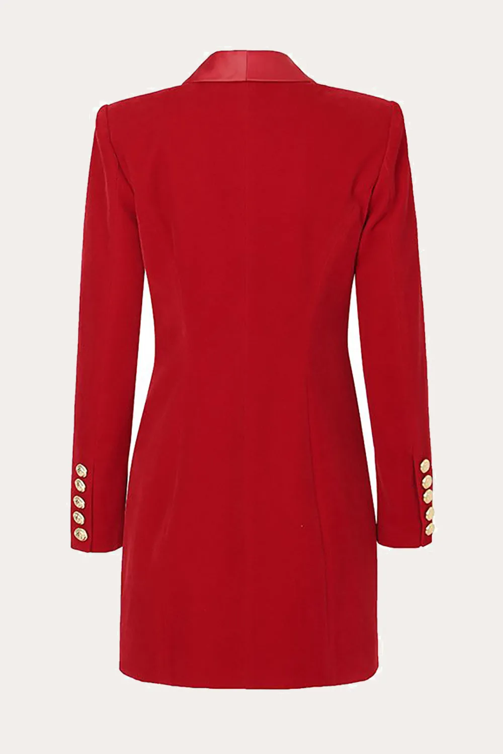 Dark Green Velvet Double Breasted Women Party Blazer sold by Zapaka product image thumbnail 4