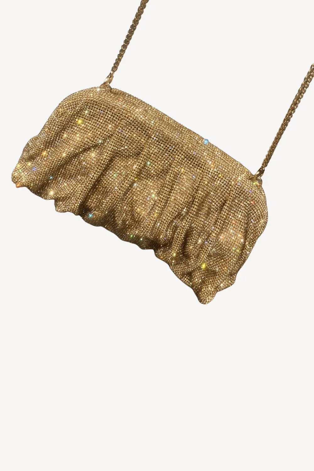 Pink Shiny Rhinestone Clutch Bag sold by Zapaka product image thumbnail 3