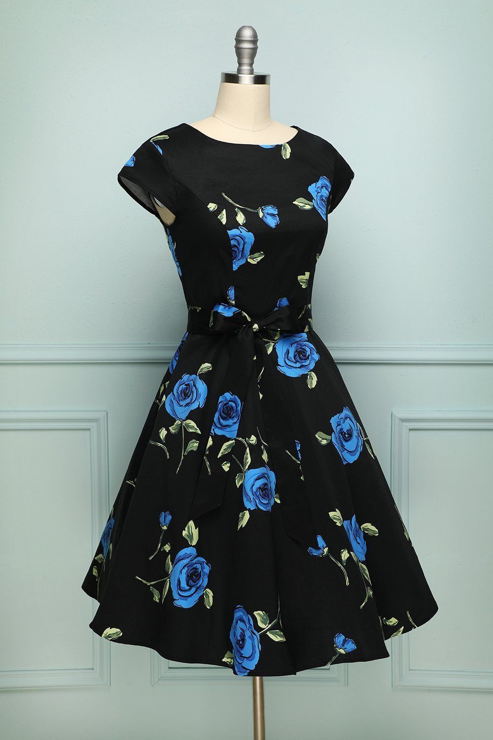 Black Blue Flower sold by Zapaka product image thumbnail 3