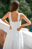 Ruffle Cross V-neck Dress sold by Zapaka