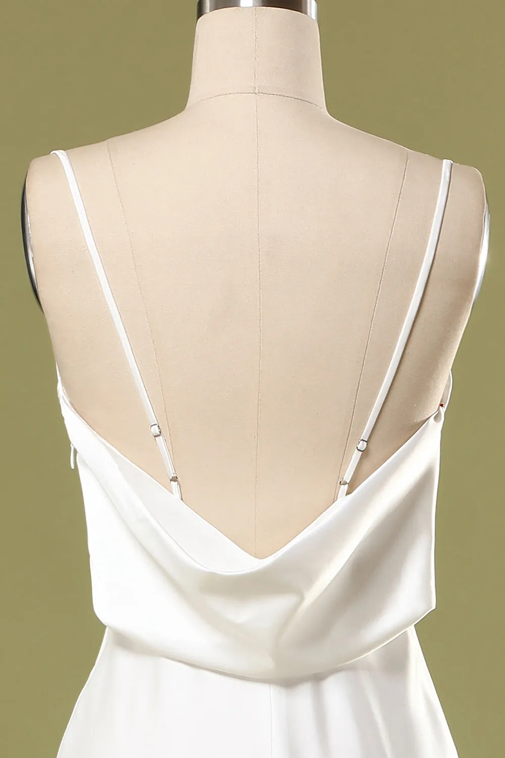 Mermaid White Long Prom Dress sold by Zapaka product image thumbnail 5