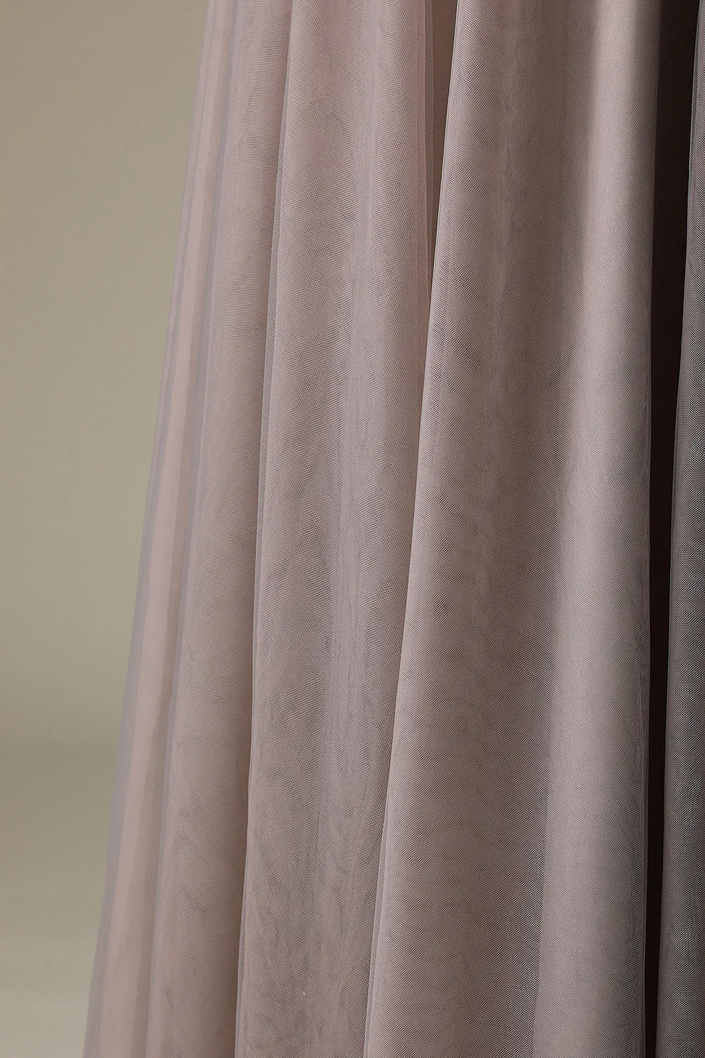 Grey V Neck Prom Dress sold by Zapaka product image thumbnail 2