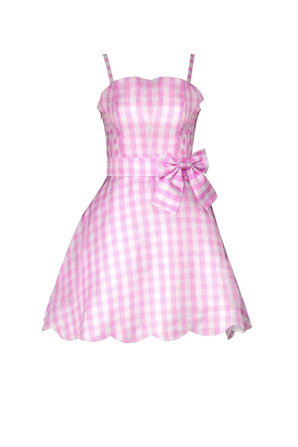 Pink Plaid Vintage 1950s Dress sold by Zapaka