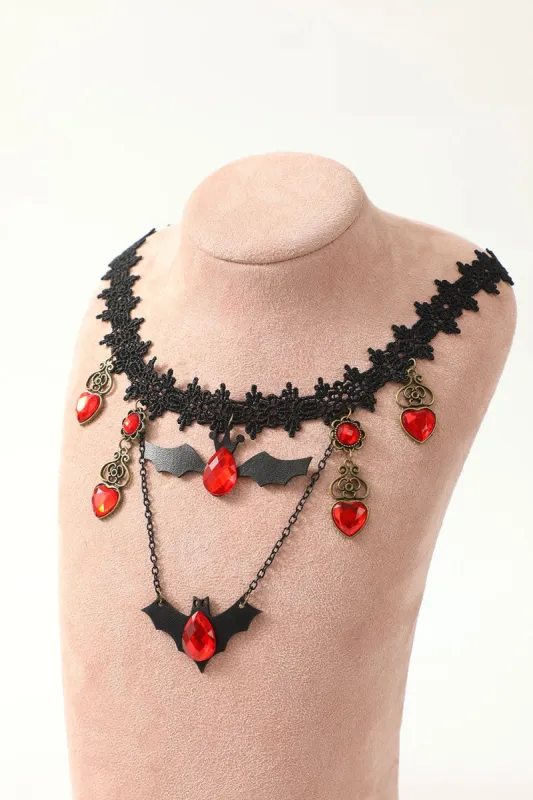Black Necklace Halloween Accessory sold by Zapaka
