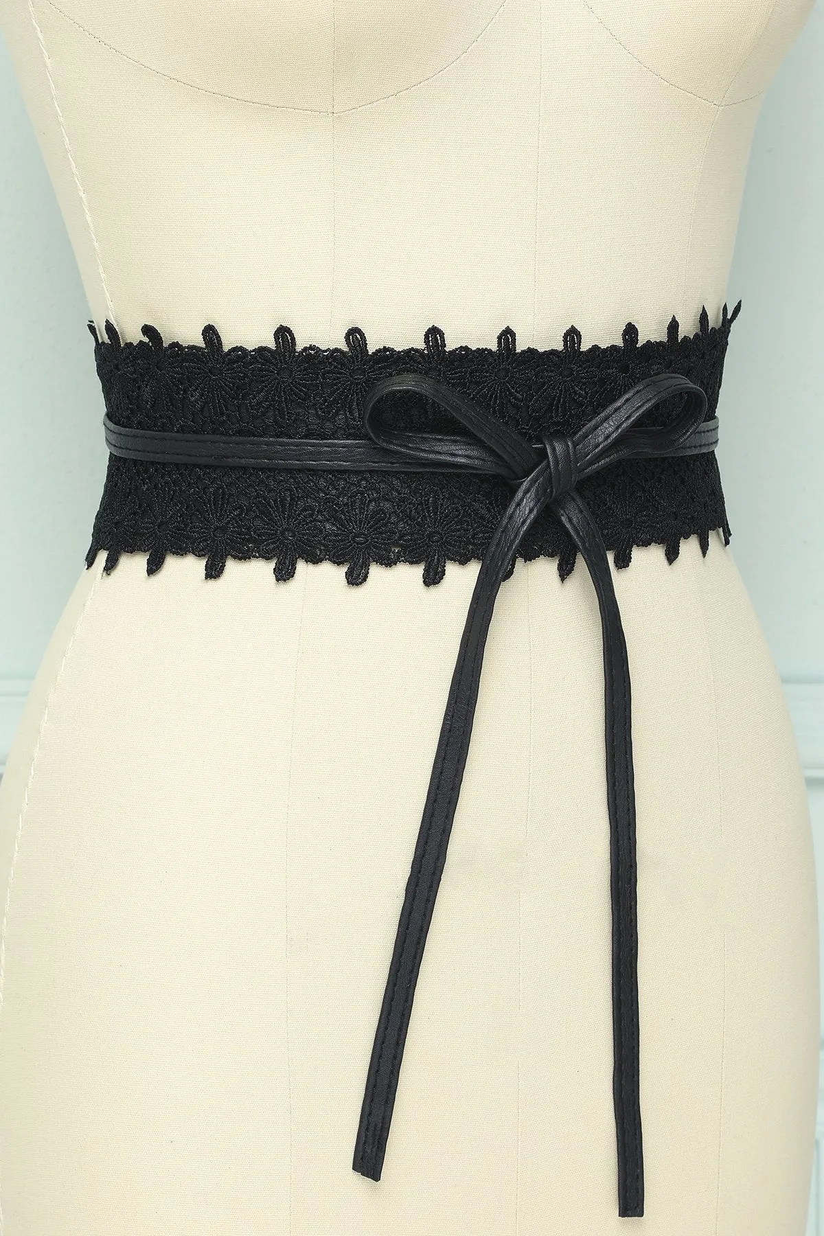 Black Lace Belt sold by Zapaka product image thumbnail 3