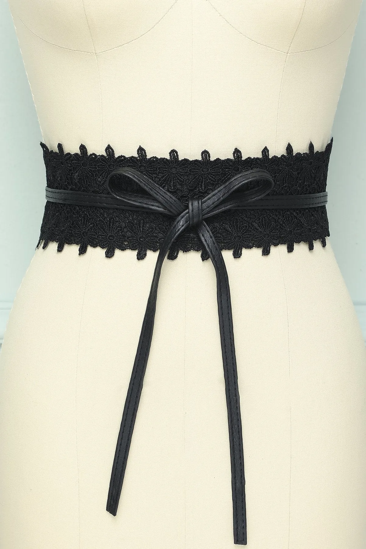 Black Lace Belt sold by Zapaka