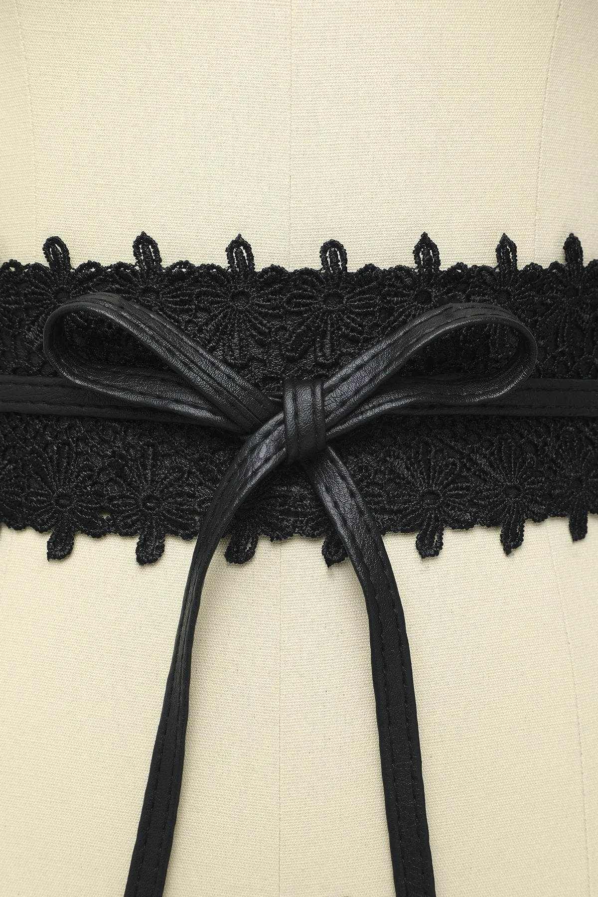 Black Lace Belt sold by Zapaka product image thumbnail 2