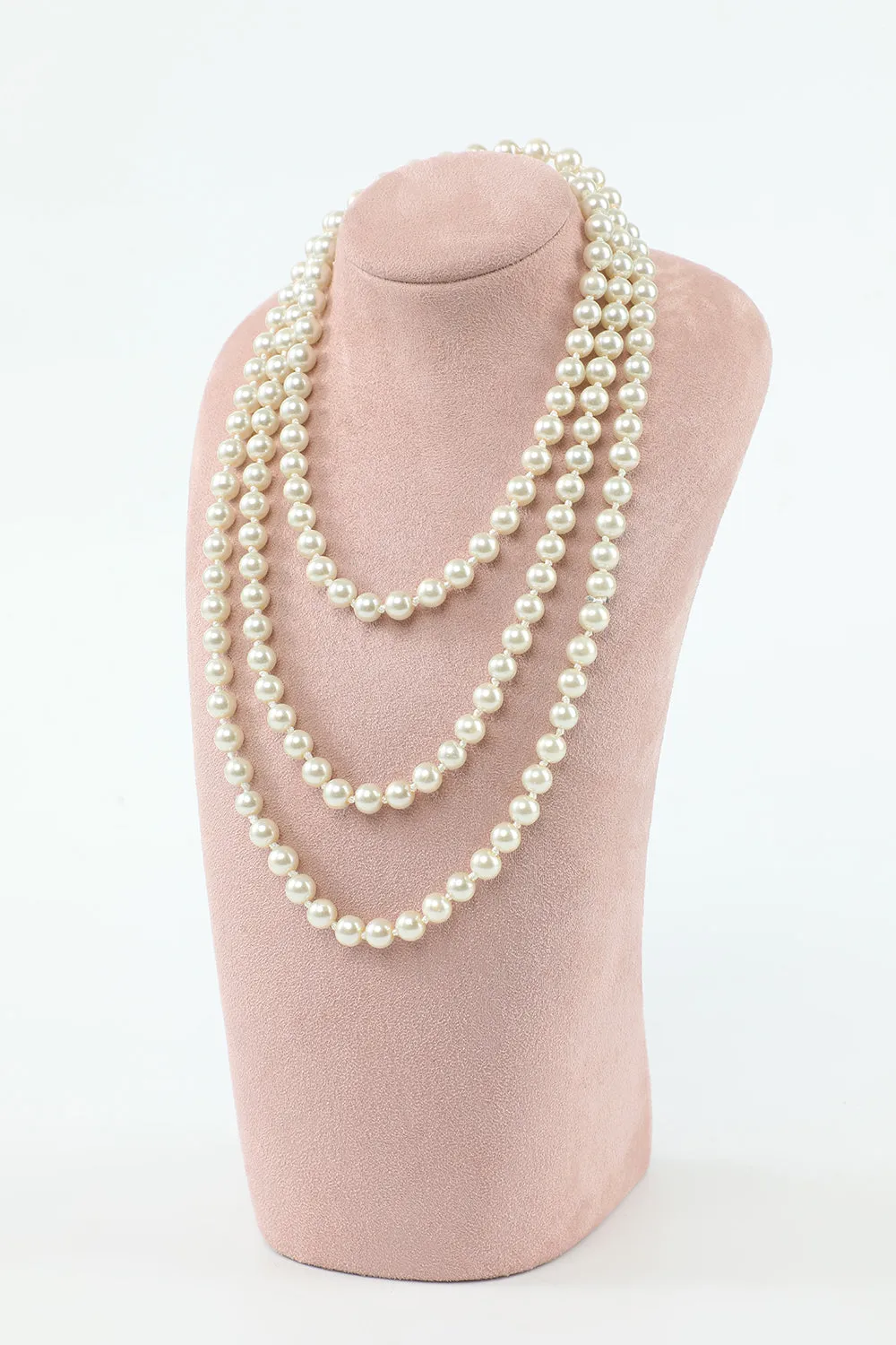 Champagne Drop Earrings Necklace 1920s Party Accessories Set sold by Zapaka product image thumbnail 5