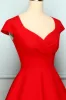 Red V Neck Swing sold by Zapaka