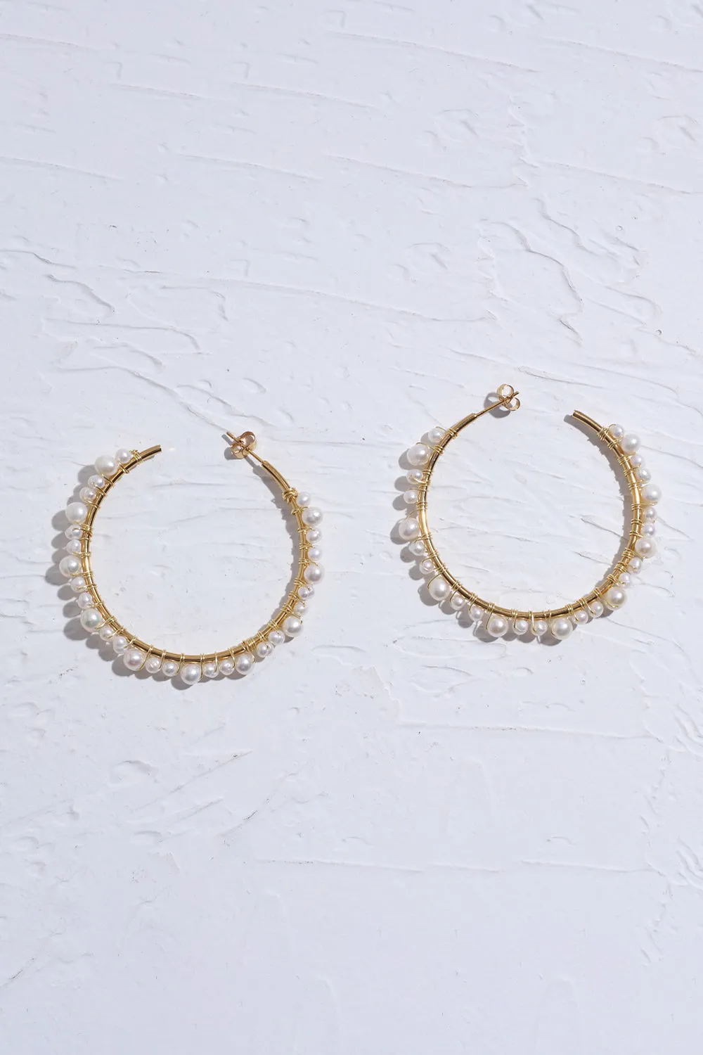 White Pearl Earrings sold by Zapaka product image thumbnail 4