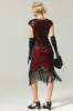Gatsby Glitter Fringe 1920s Dress sold by Zapaka