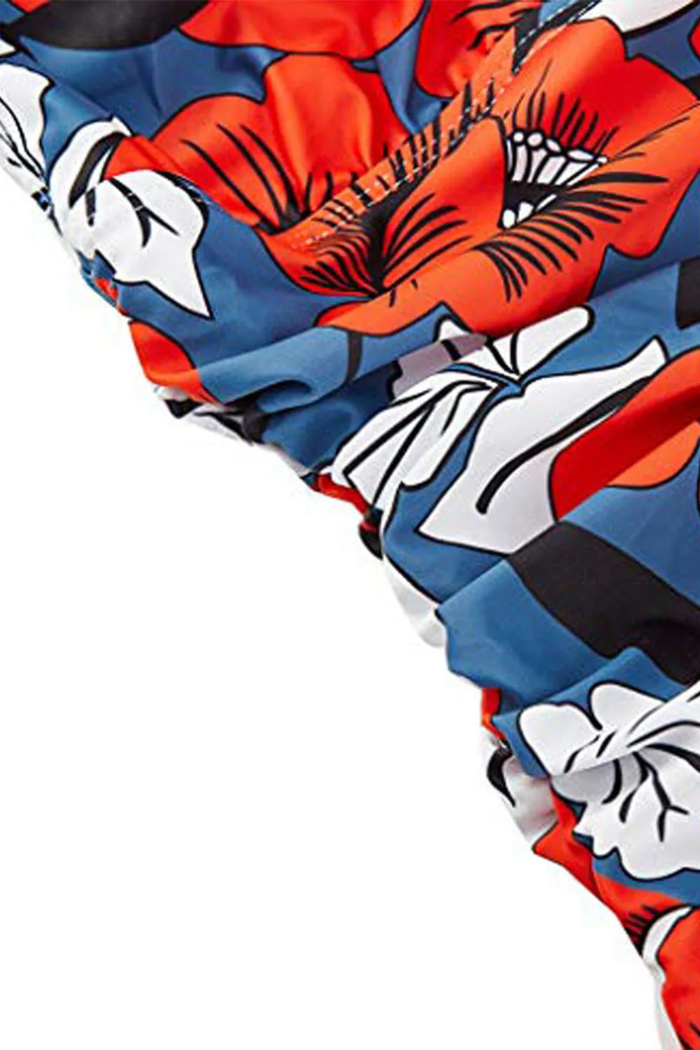 Flower One Piece Halter Swimwear sold by Zapaka product image thumbnail 4