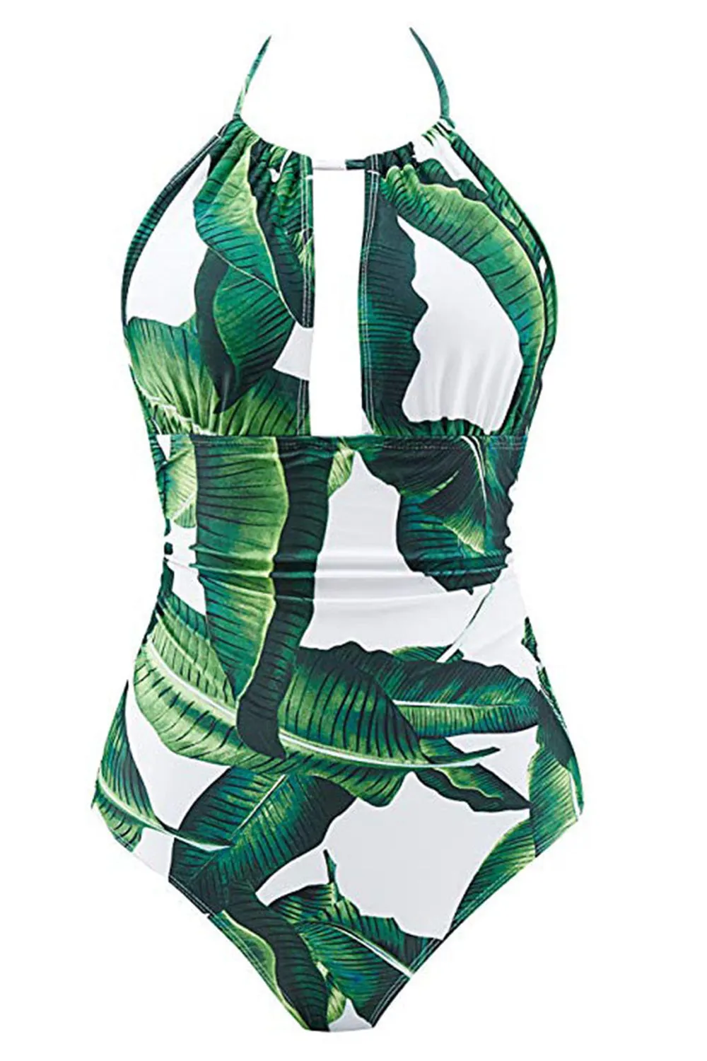 Flower One Piece Halter Swimwear sold by Zapaka product image thumbnail 5