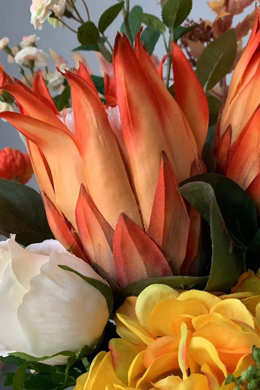 Rust Orange Bridal Bouquets sold by Zapaka product image thumbnail 4