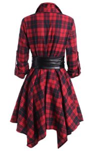 Vintage Plaid 1950s Halloween Dress sold by Zapaka
