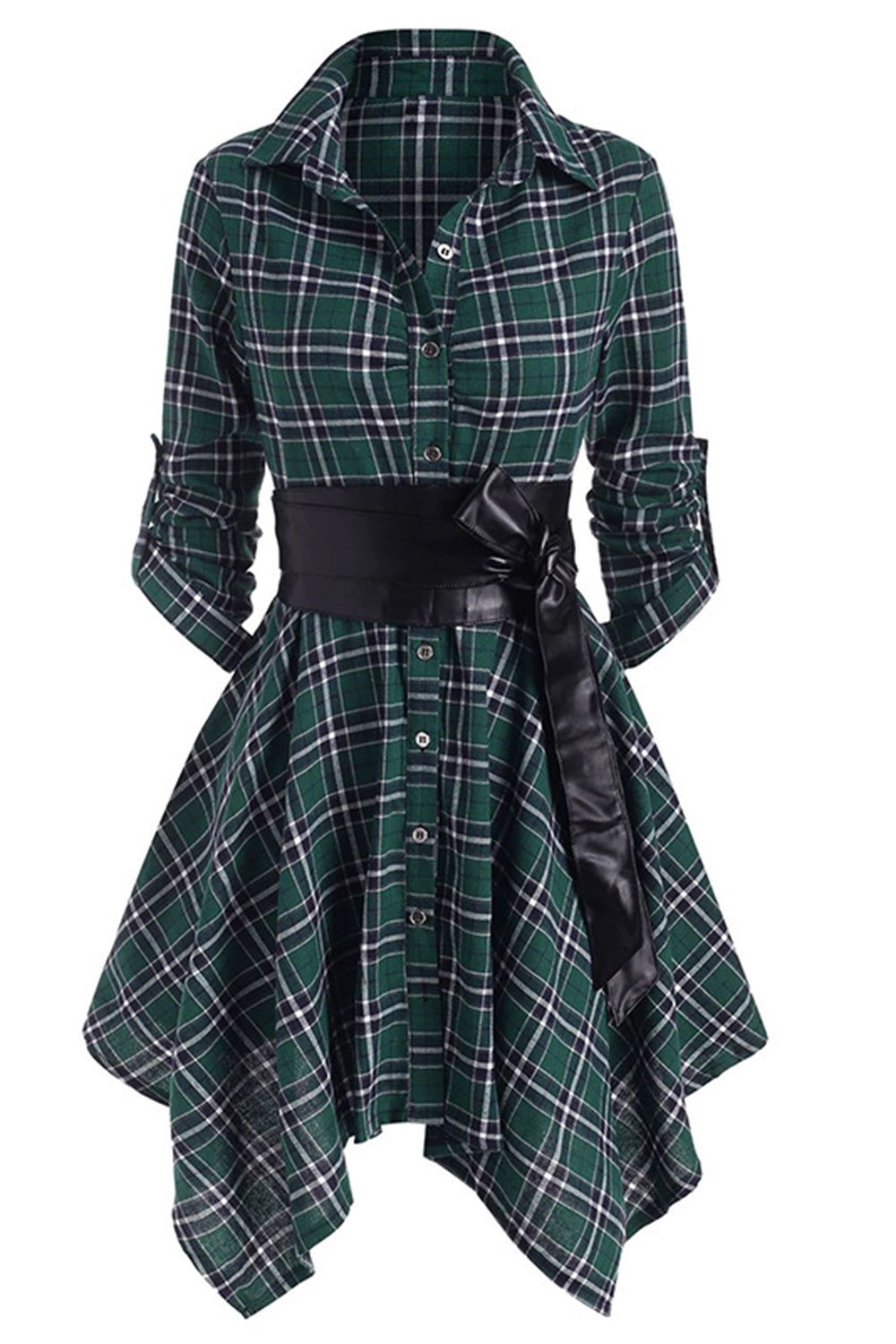 Vintage Plaid 1950s Halloween Dress sold by Zapaka