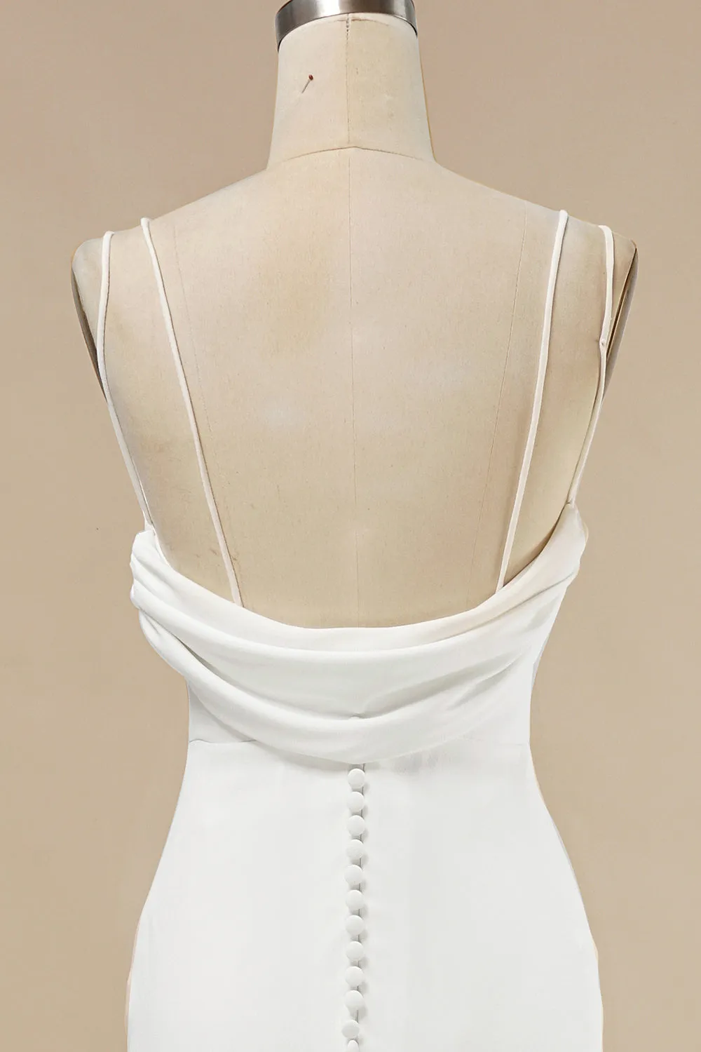 Mermaid Boho Wedding Dress with Ruffles sold by Zapaka product image thumbnail 4