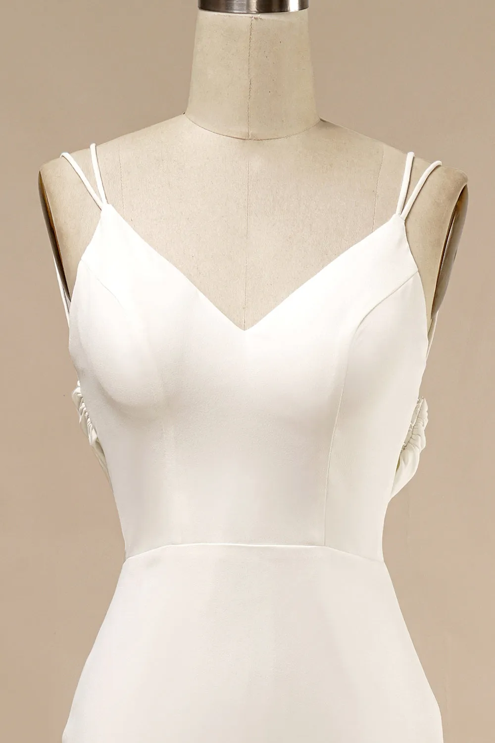 Mermaid Boho Wedding Dress with Ruffles sold by Zapaka product image thumbnail 3