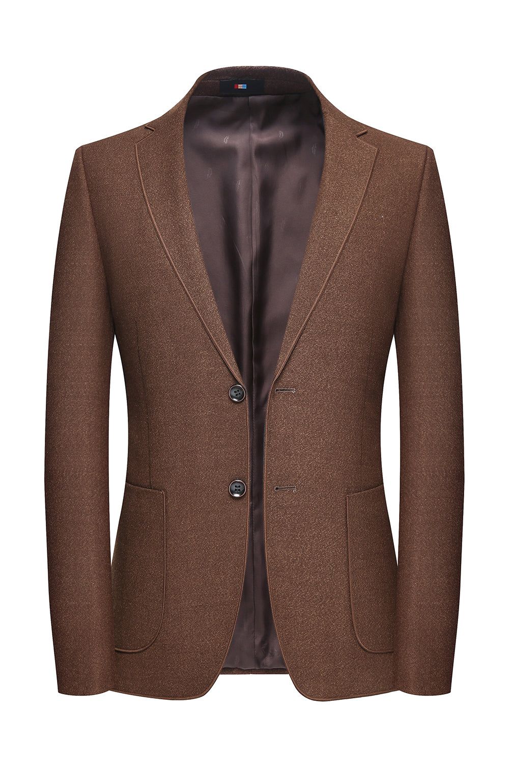 Black Solid Blazer for Men sold by Zapaka product image thumbnail 4