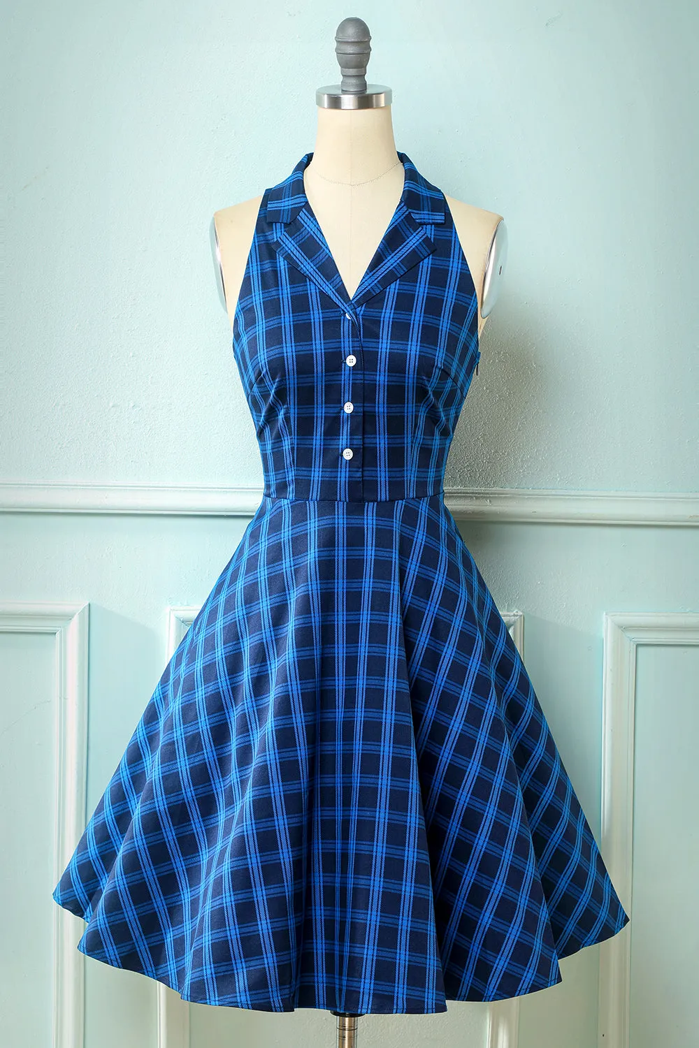Black Rose Floral Polka Dots Vintage Dress sold by Zapaka product image thumbnail 5