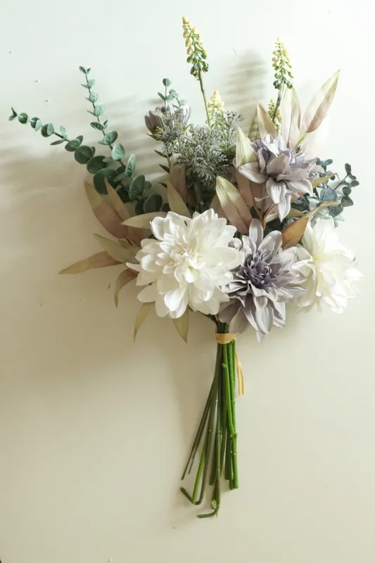 White Wedding Handing Flowers(Vase not Included) sold by Zapaka