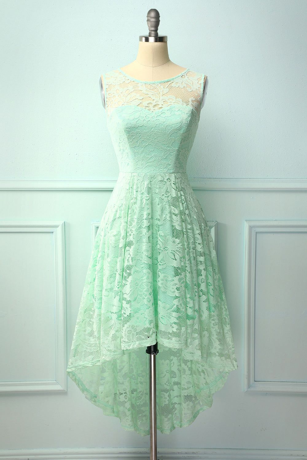 High Low Lace Dress sold by Zapaka