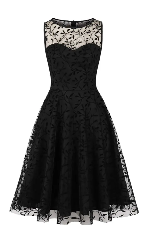 Black Lace Vintage Dress sold by Zapaka